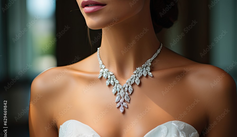 Divine Diamond Necklace Set